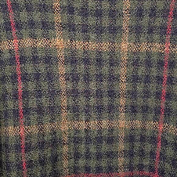 Jones New York Plaid Half-Zip Pullover Wool Sweater for Women Oversized Medium - Picture 3 of 5